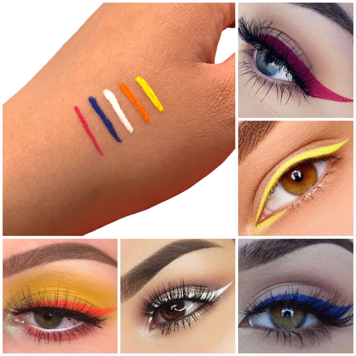 Färgglada Eyeliners