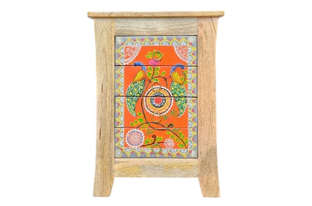 Szafka nocna z drewna mango