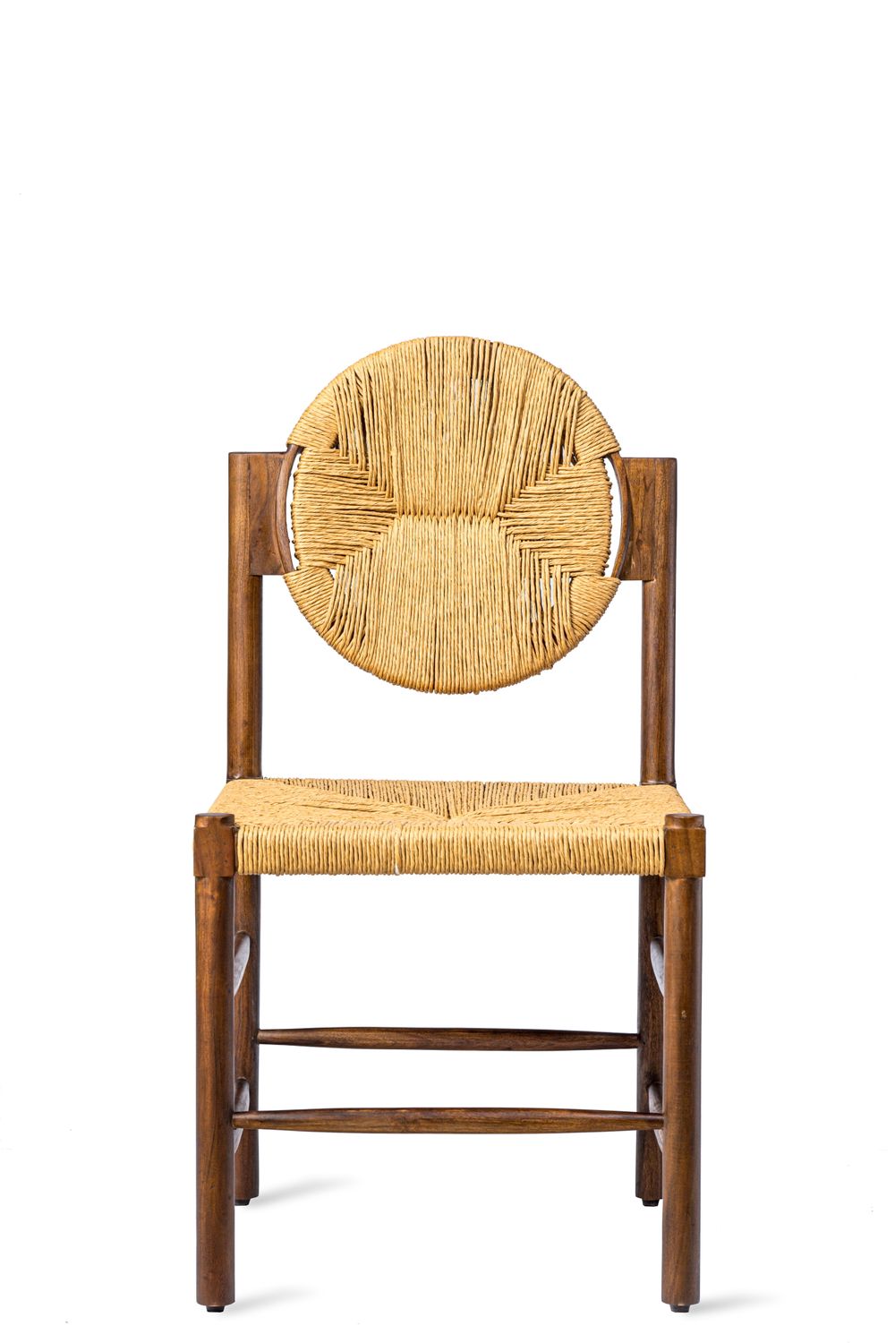 Krzesło z drewna akacjowego