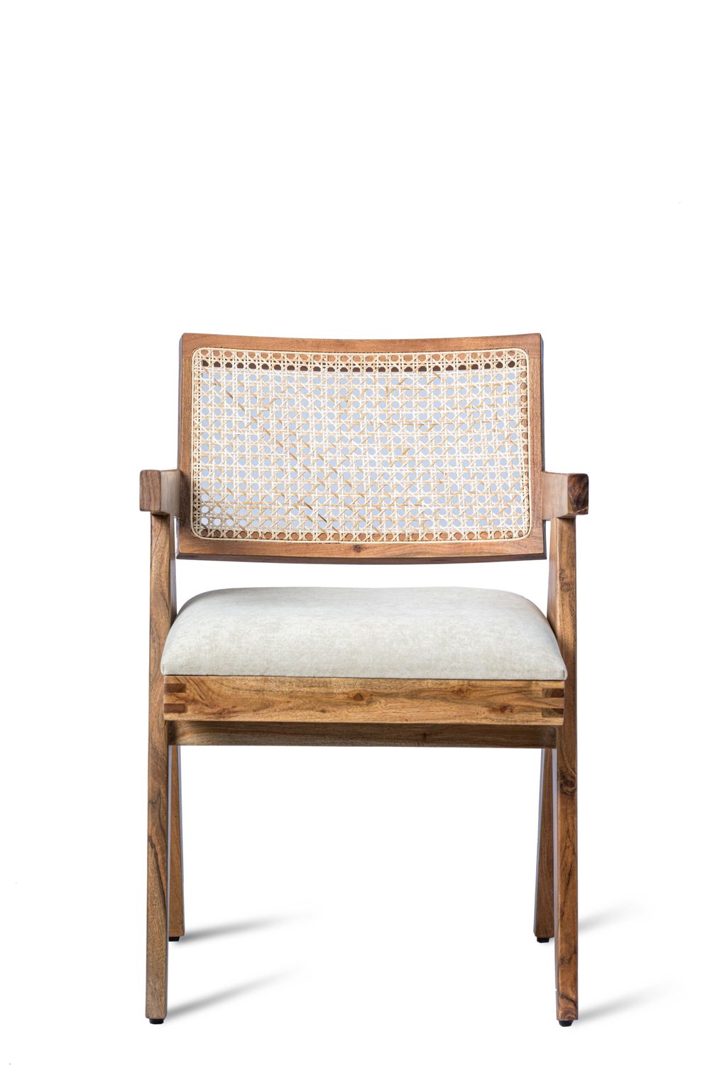 Krzesło z drewna akacjowego