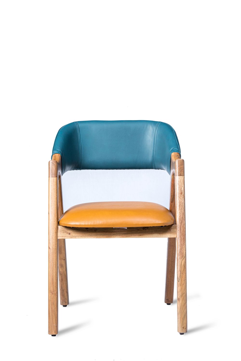 Krzesło z drewna akacjowego