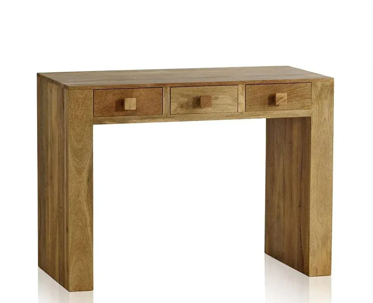 Konsola z litego drewna mango