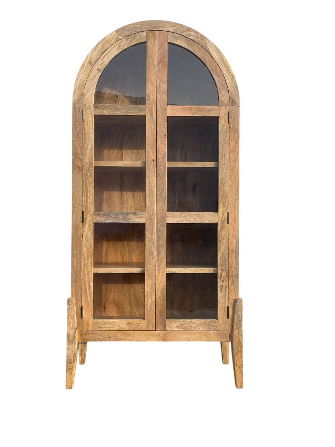 Witryna z drewna mango