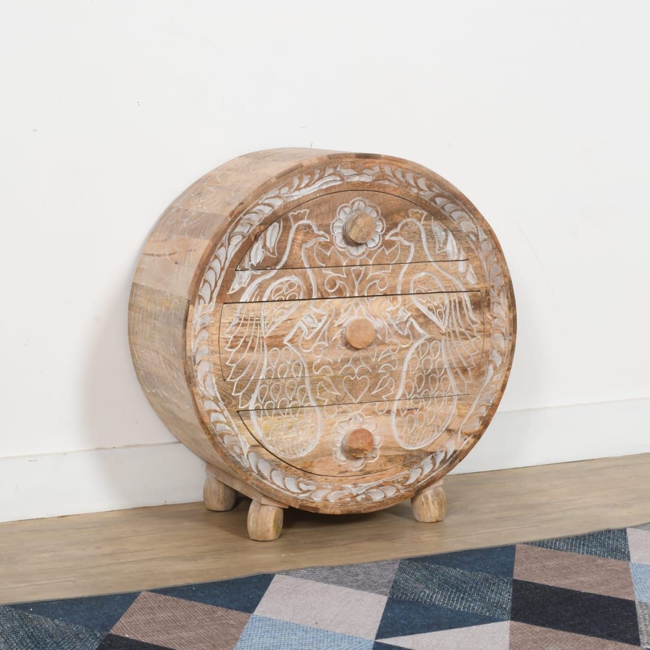 Szafka z drewna mango