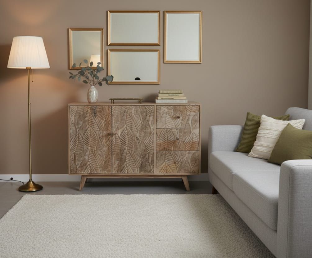 Komoda z drewna mango