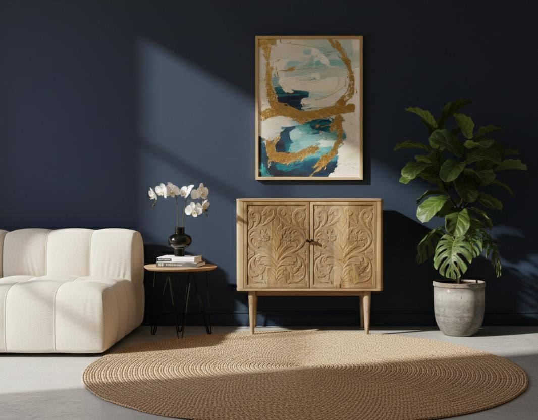 Komoda z drewna mango