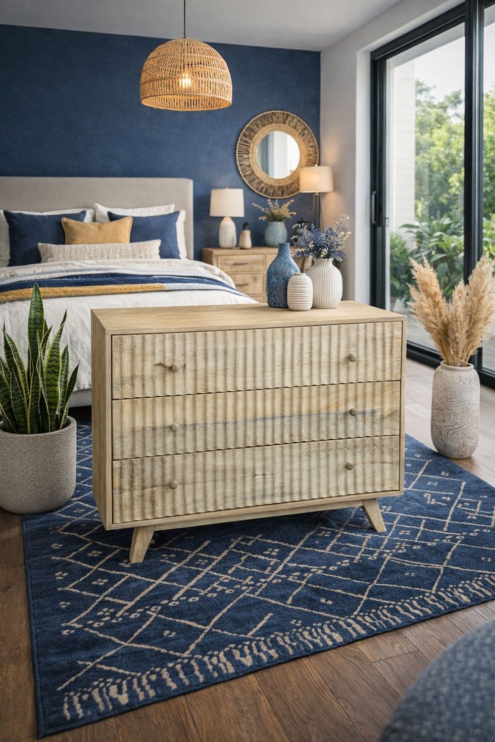 Komoda z drewna mango