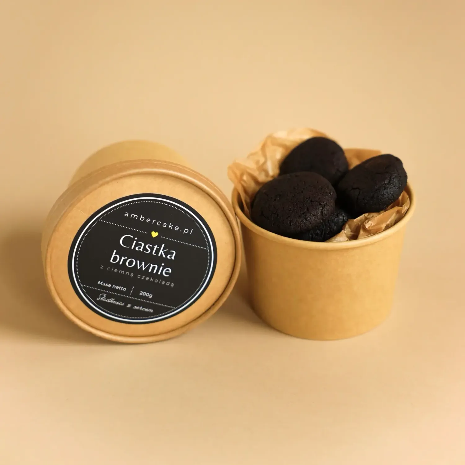 Ciastka brownie z ciemną czekoladą /200g