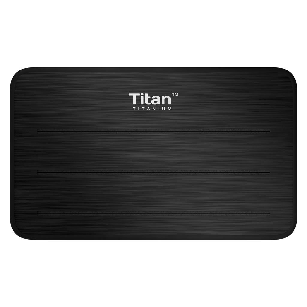 Titan Titanium Flat Display For Threadless Tops and Segment Hoop Rings