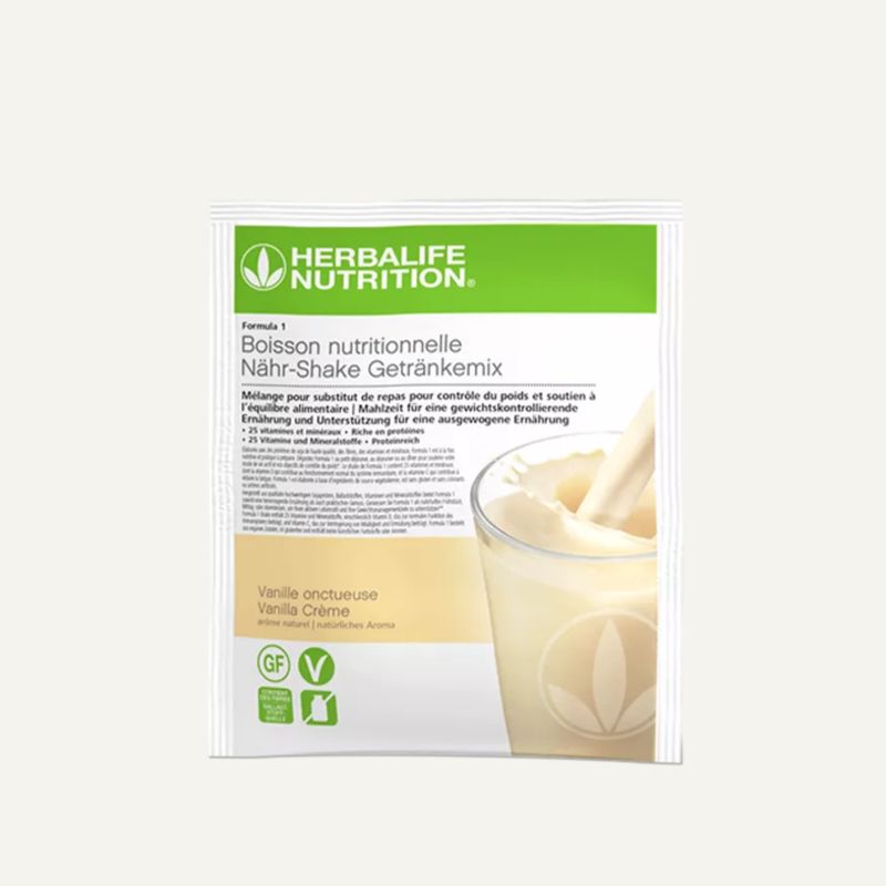 7 sachets formula 1  Vanille onctueuse