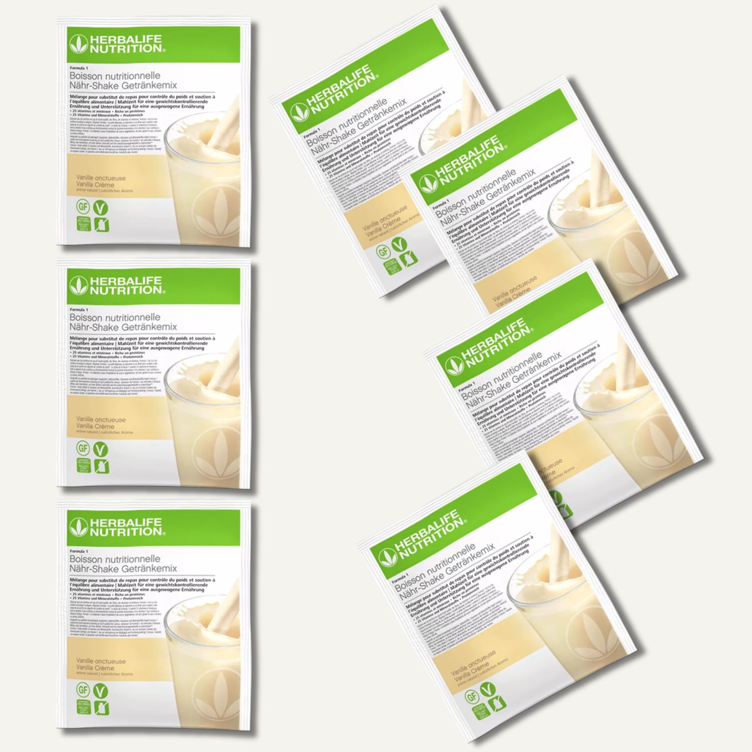 7 sachets formula 1 vanille