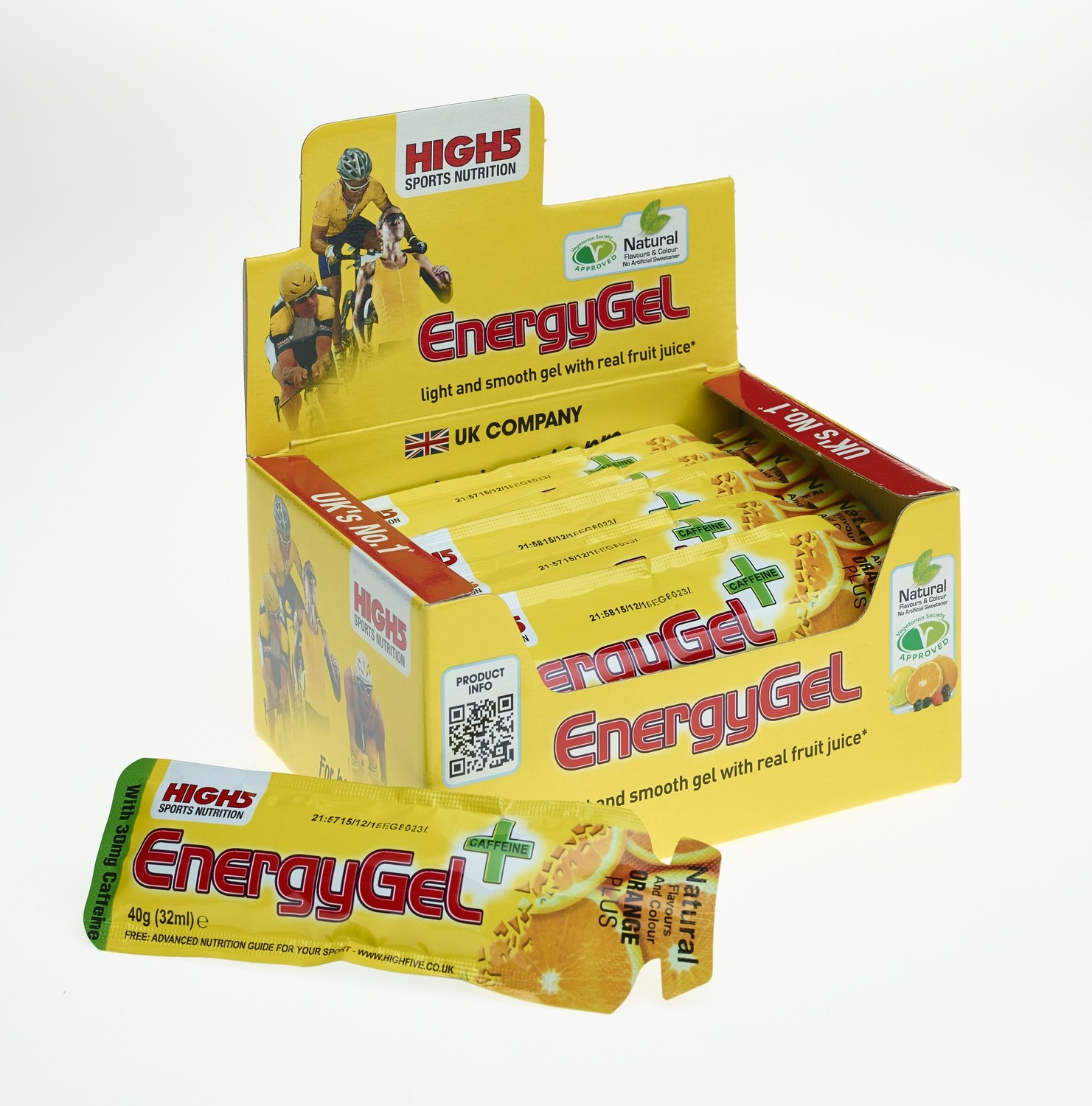 EnergyGel Plus - 20 бр. х 30 мл.