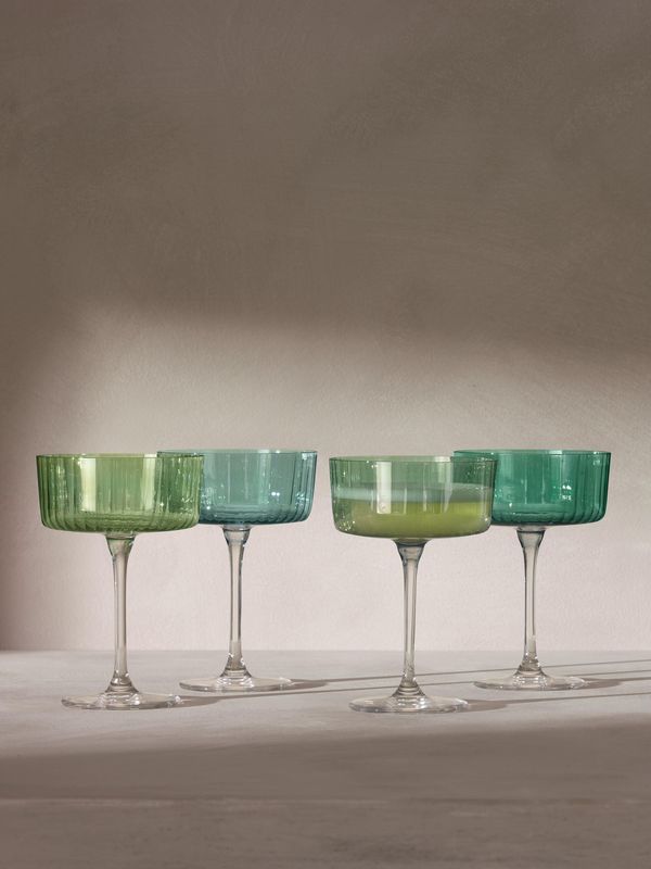 LSA - Gems Champagne/Cocktail Glass (Jade)