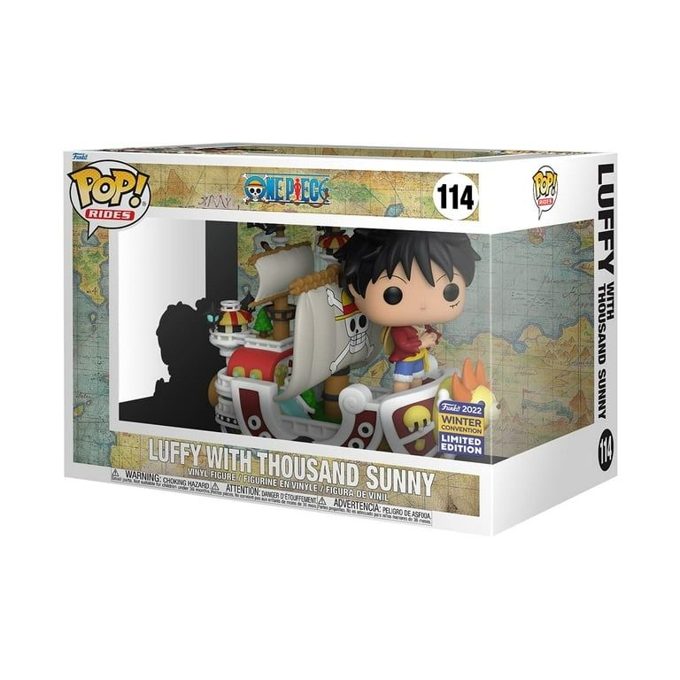 Luffy w/ Thousand Sunny #114