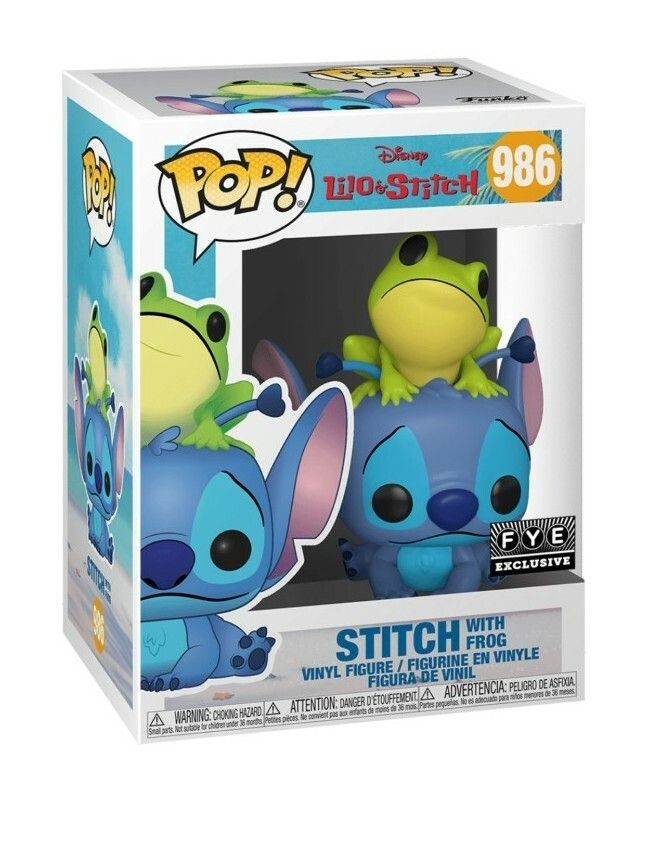 Stitch w/ Frog #986