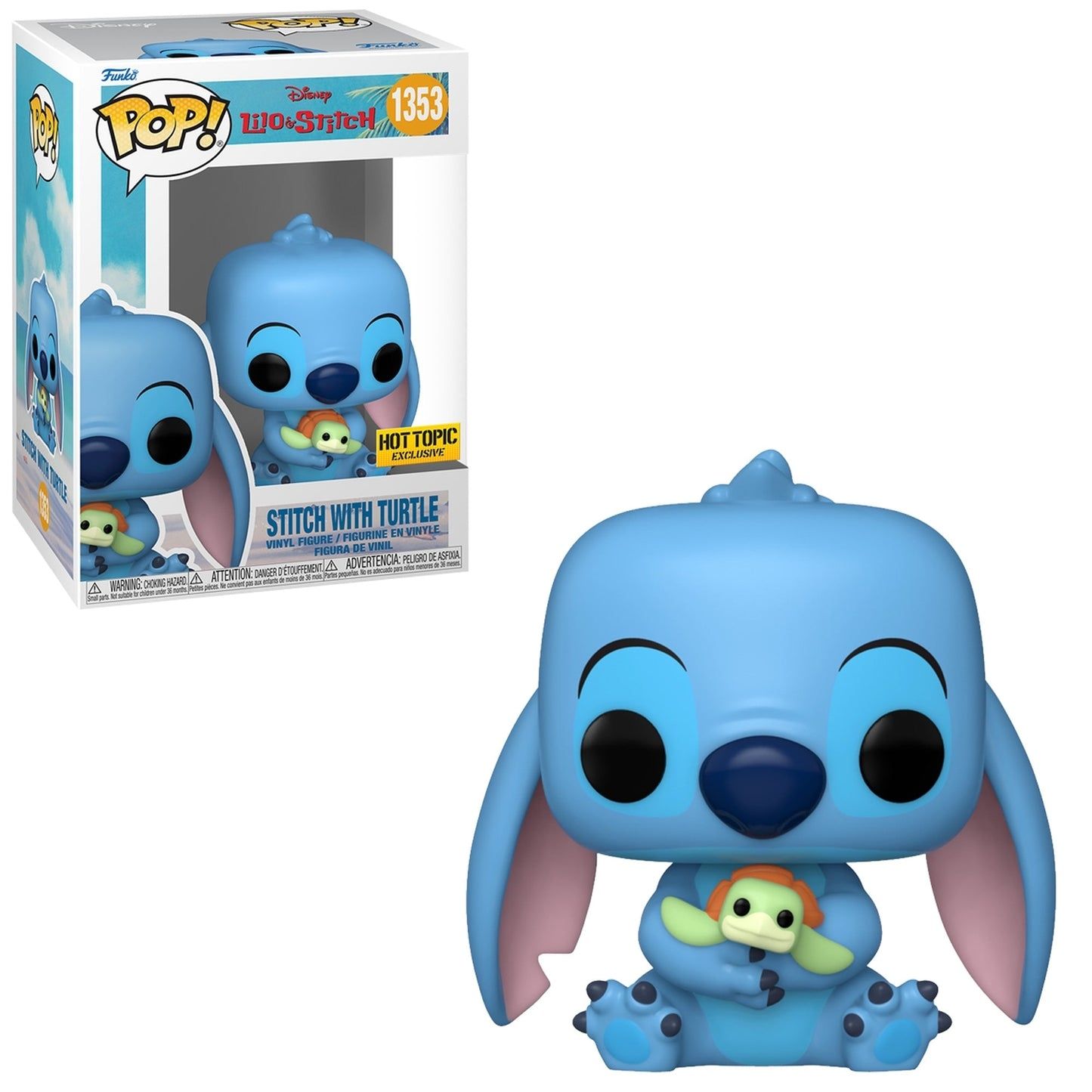 Stitch w/ Turtle #1353