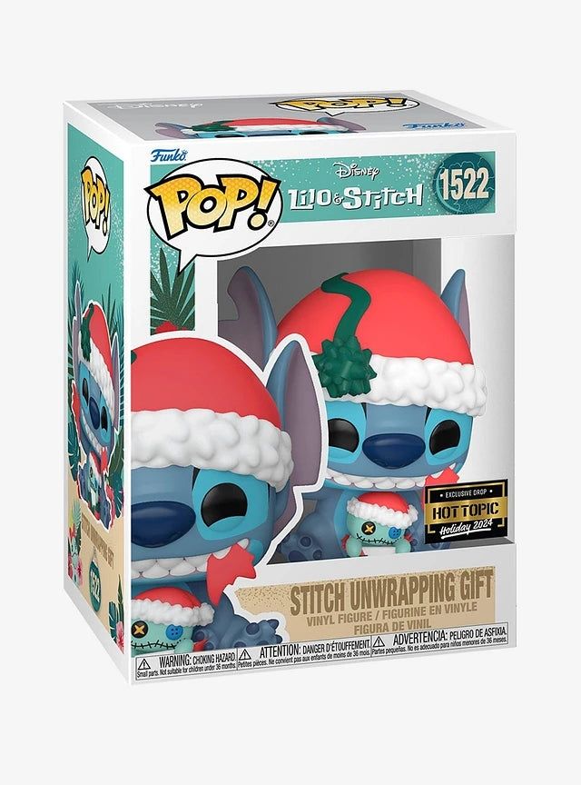 Stitch Unwrapping Gift #1522