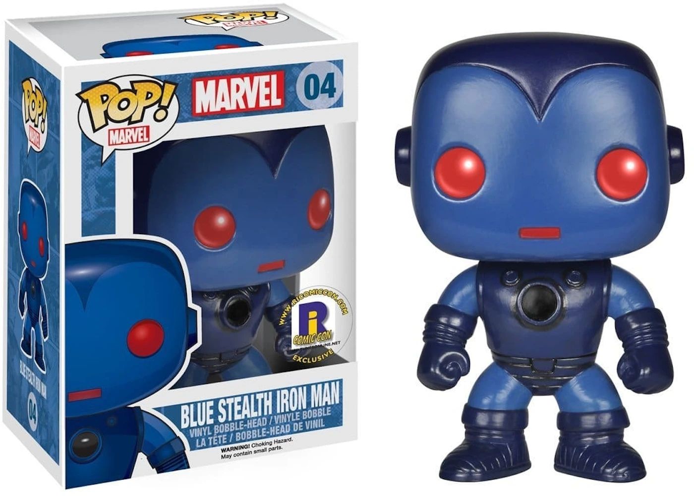 Blue Stealth Iron Man #04