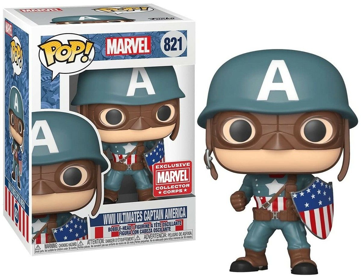 WWII Ultimates Captain America #821