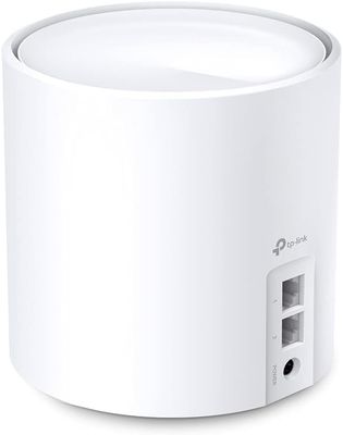 TP-Link Deco WiFi 6 Mesh WiFi System(Deco X20) - Covers up to 2200 Sq.Ft, Replaces Wireless Internet Routers and Extenders, 1-Pack, White.
