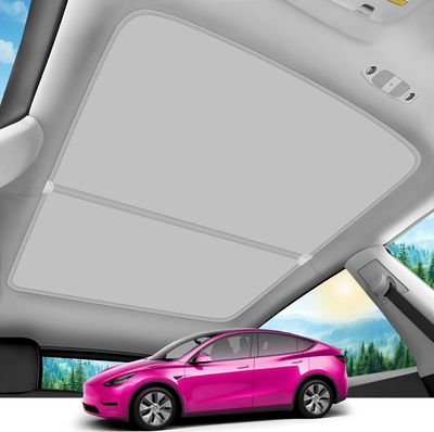 2020-2025 Tesla Model Y Sunshade Roof Heat Insulation (Gray Color)