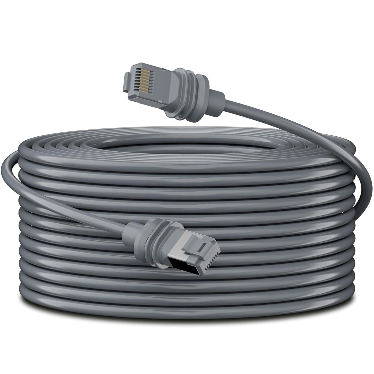 BOYVEN 150FT46M Starlink Gen 3 Cable, Starlink Cable V3 for Starlink Standard Kit,Star Link Ethernet Cable Waterproof Grey.