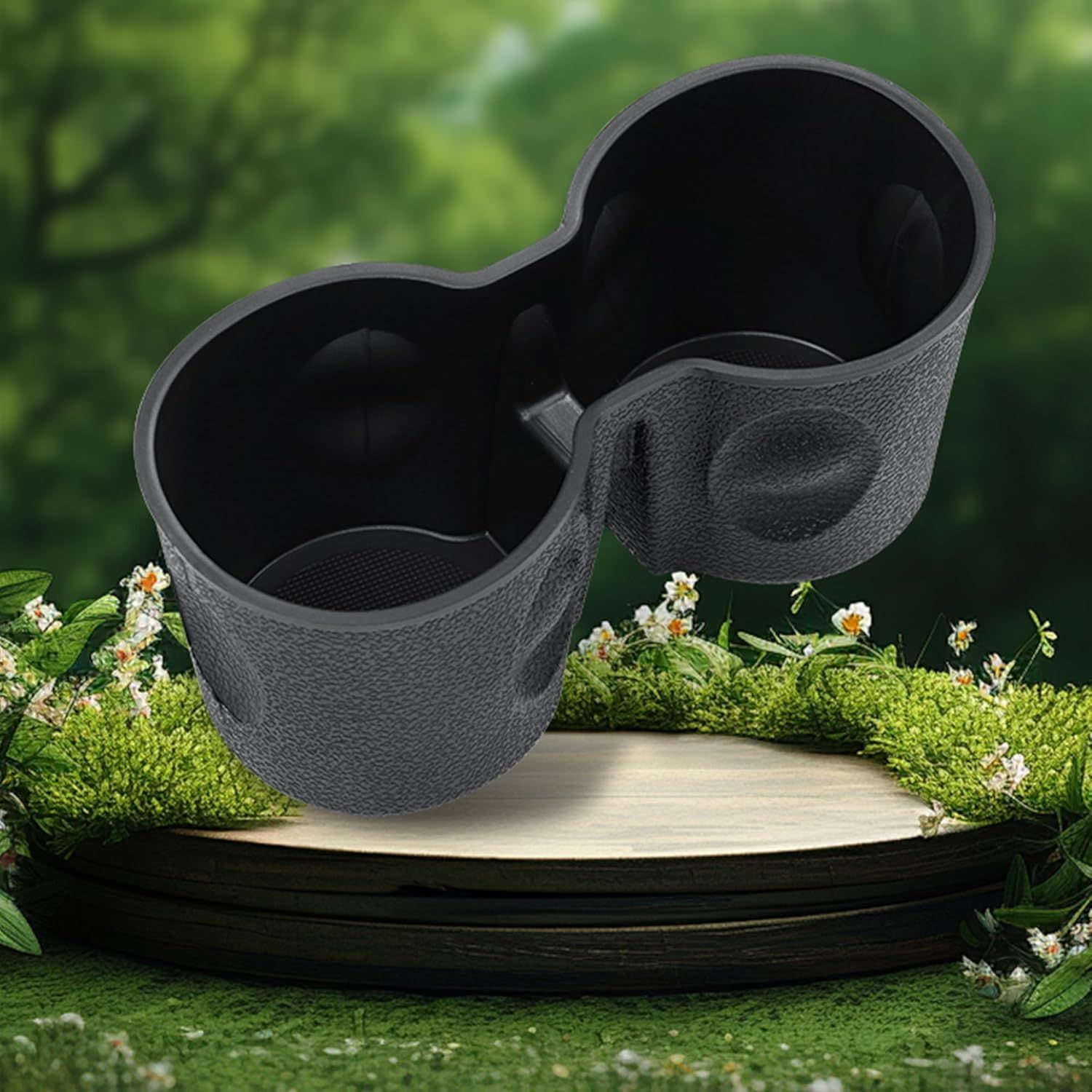 2026 Tesla New Model Y Juniper &amp; 2024-2026 Model 3 Highland Cup Holder Insert, Silicone, Black Color