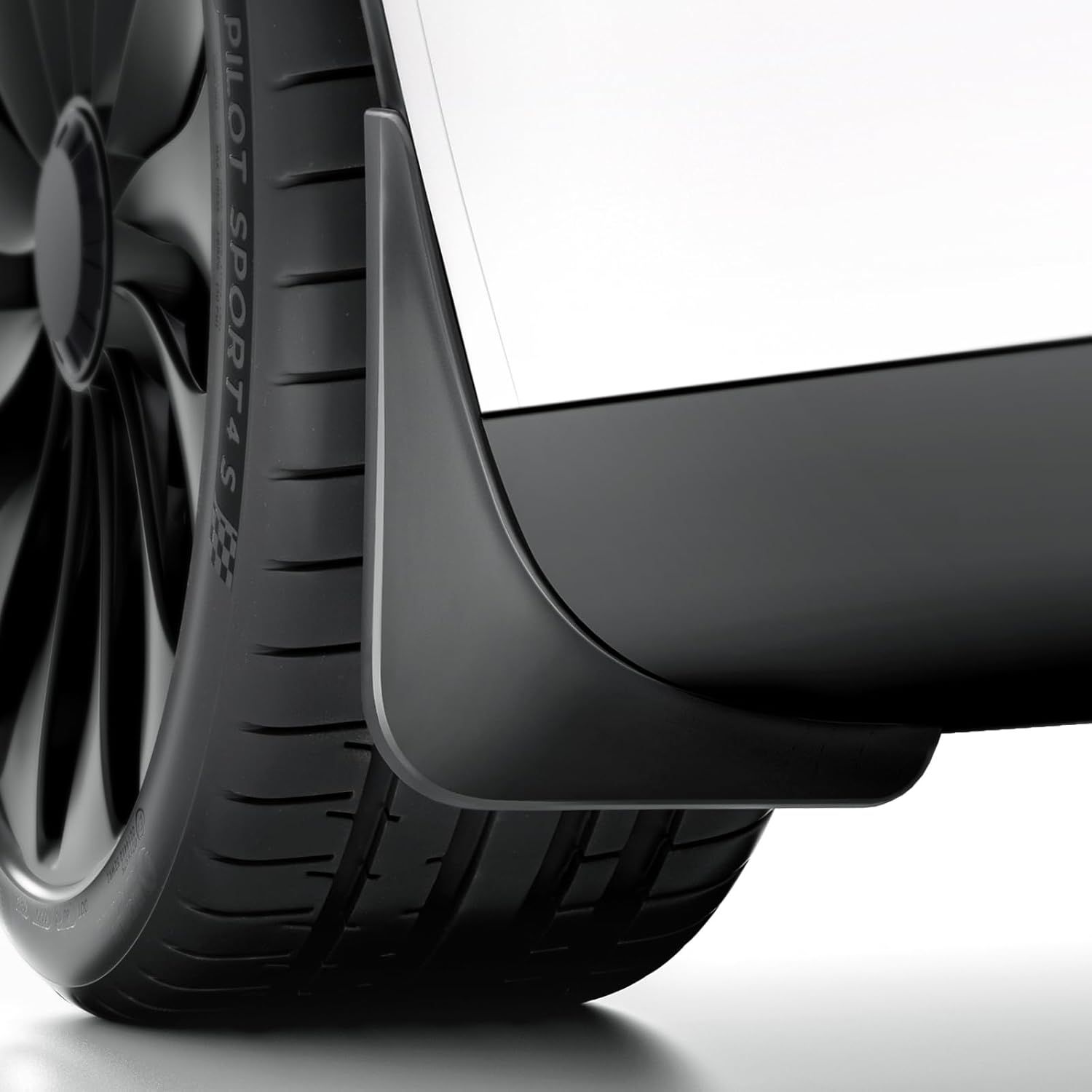 2020-2025 Tesla Model Y  Mud Flaps [No Drilling Required] All-Weather Mud Guard Body Kits  [No Fit New Y Juniper], Black (Set of 4)