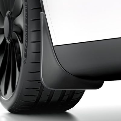 2020-2025 Tesla Model Y  Mud Flaps [No Drilling Required] All-Weather Mud Guard Body Kits  [No Fit New Y Juniper], Black (Set of 4)