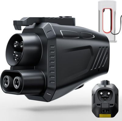 2025 Upgraded For Tesla Supercharger to CCS1 Charger Adapter, Max 500A 1000V Fast Charge NACS to CCS Fit for Rivian, Ford, GM EVs.