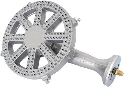 COOKAMP Cast Iron Propane Burner Head with Brass Fitting Orifice (SH16-DIY Burner)