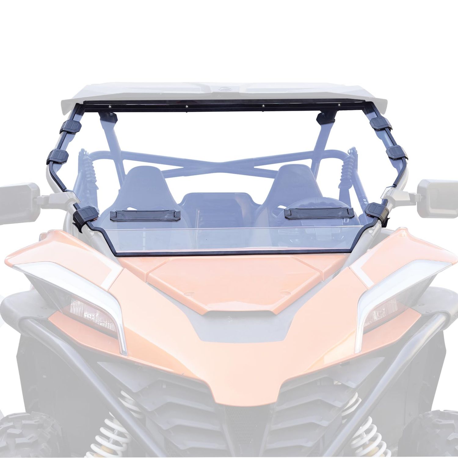 Vented Full Windshield for 2025 CFMOTO ZForce 1000 Sport R, 2022-2024 ZForce 950 H.O/H.O.E.X., 2020-2022 ZForce 950 Sport