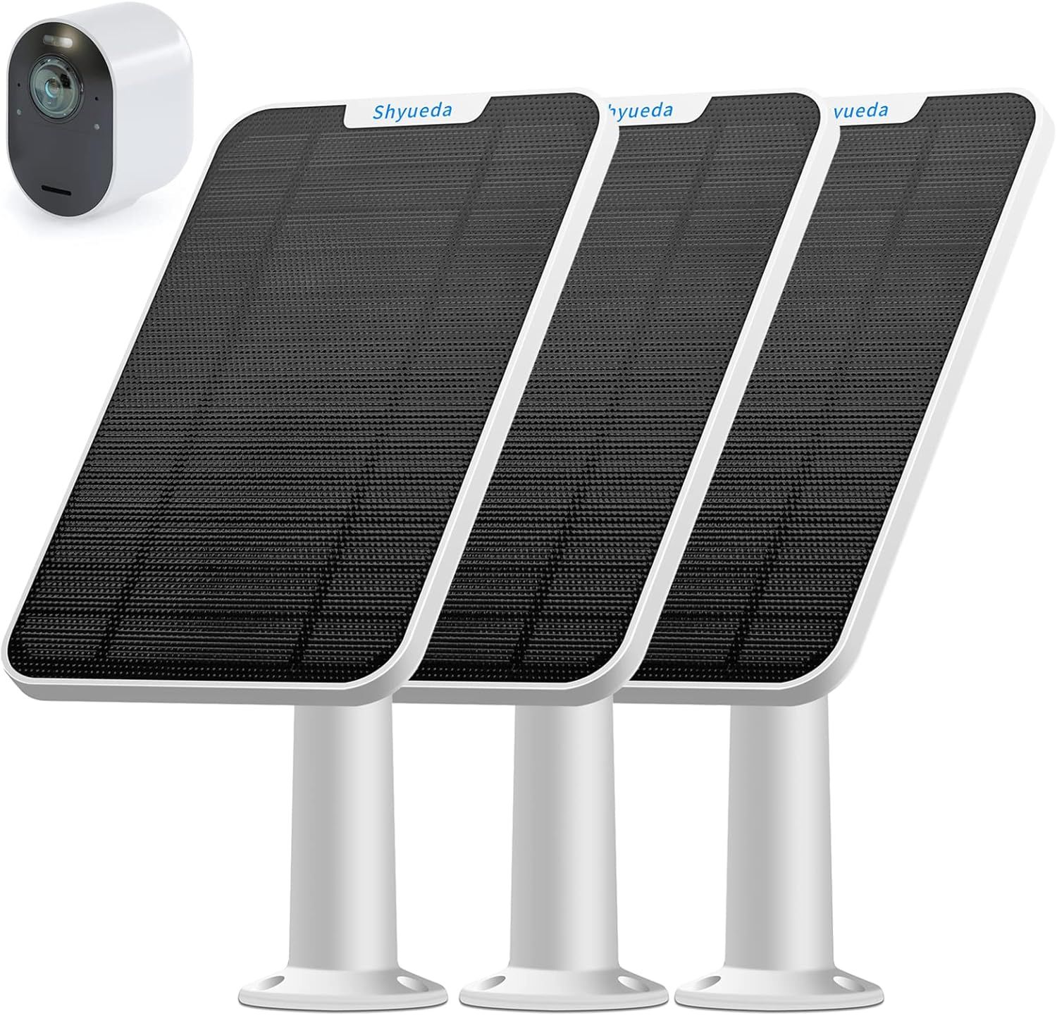 4W Solar Panel Charging Compatible with Arlo Pro 3/Pro 4/Pro 5S/Ultra/Ultra 2 only, with 13.1ft Waterproof Charging Cable
