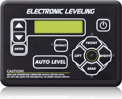 421484 RV Leveling touchpad RV 5th Wheel and Travel Trailer Leveling System - with Auto-Leveling