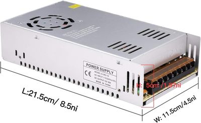 DC 12V 30A Power Supply 360W Universal Regulated Switching AC to DC Converter-Transformer