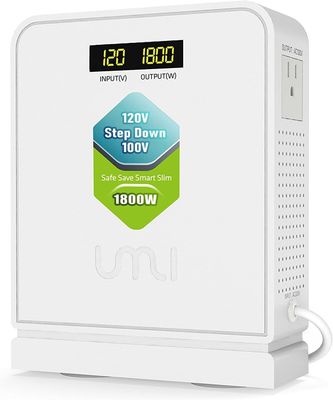 1800W Step Down Voltage Converter 120V to 100V – Use Japan Appliances in US/Canada/Mexico