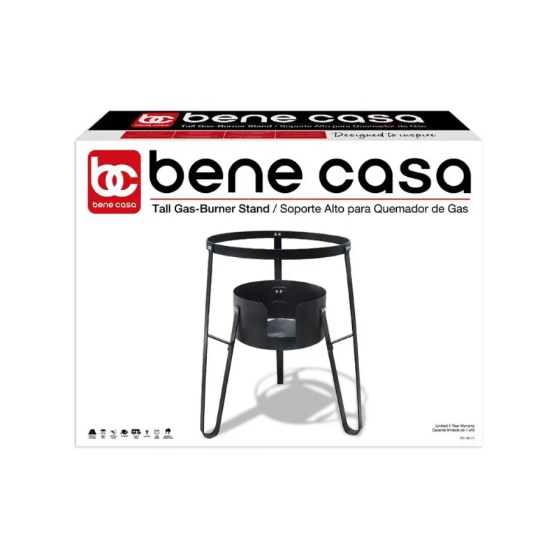 Portable Gas Burner Stand 19x26.75” – Durable Cooking Frame BC-98174  - Burner No Included