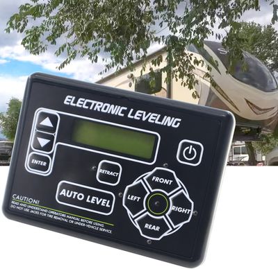 RV Leveling System Replacement – Touchpad Electronic Control Panel for 5th Wheels &amp; Trailers