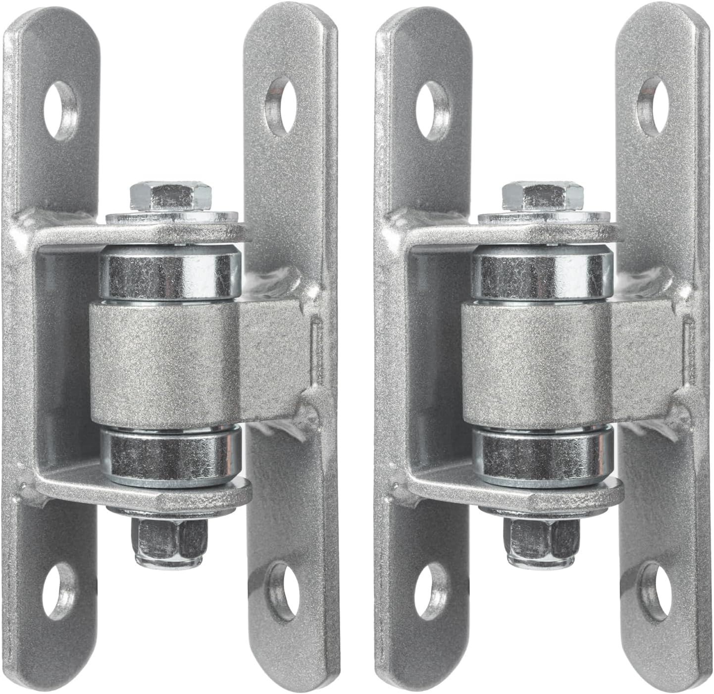 Heavy Duty Gate Hinges – Bolt-On Sealed Bearing Hinges for Large Driveway Gates up to 1100 lbs