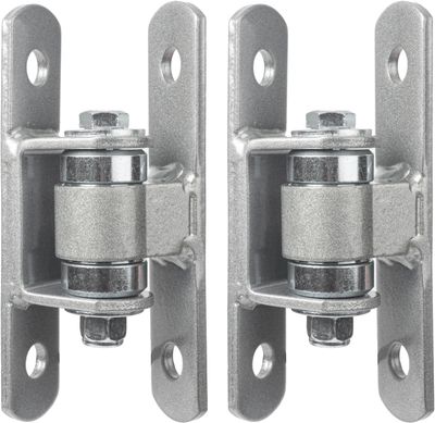 Heavy Duty Gate Hinges – Bolt-On Sealed Bearing Hinges for Large Driveway Gates up to 1100 lbs