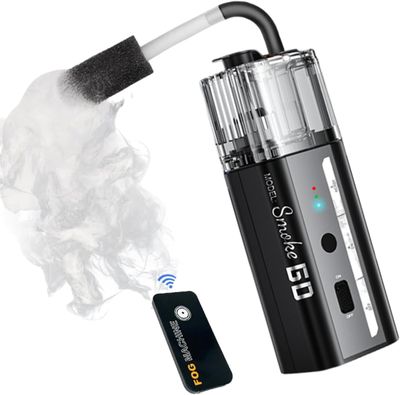 Portable Fog Machine Handheld Mini Smoke Maker with Remote Control for Parties &amp; Photography