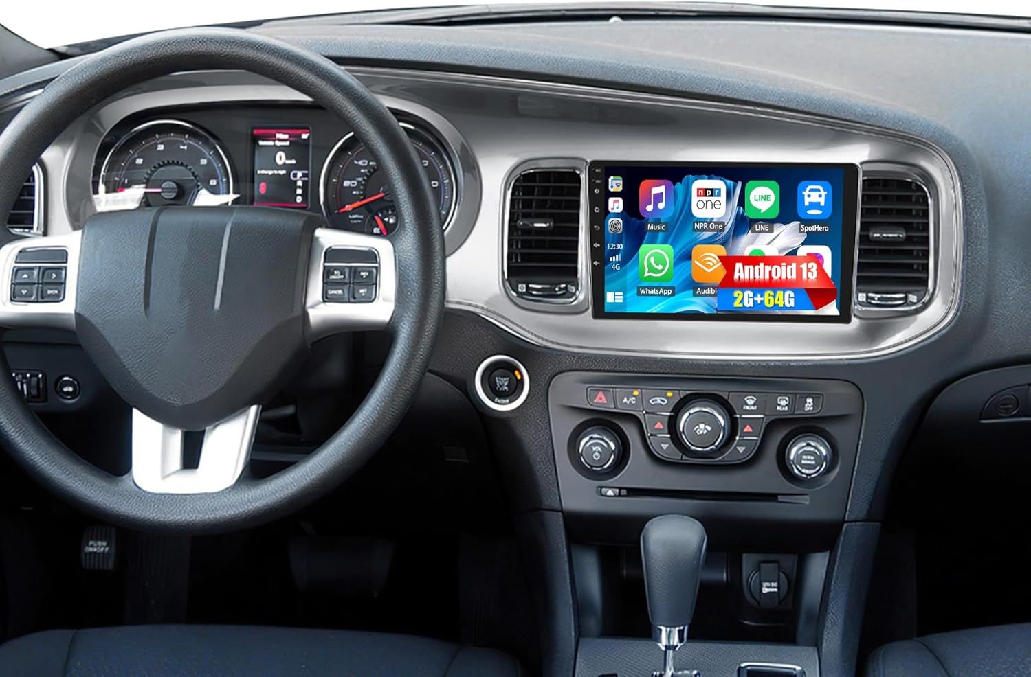 2011-2014 Dodge Charger  Touch Screen Car Stereo, 9 Inch Android 13 Radio With GPS &amp; Backup Camera