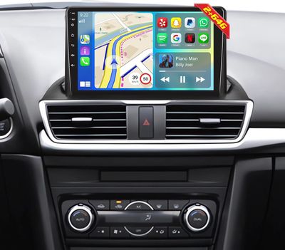2014-2019 Mazda 3 Axela Car Stereo, 9 Inch Android 13 Radio w/ Touch Screen, GPS &amp; Backup Camera