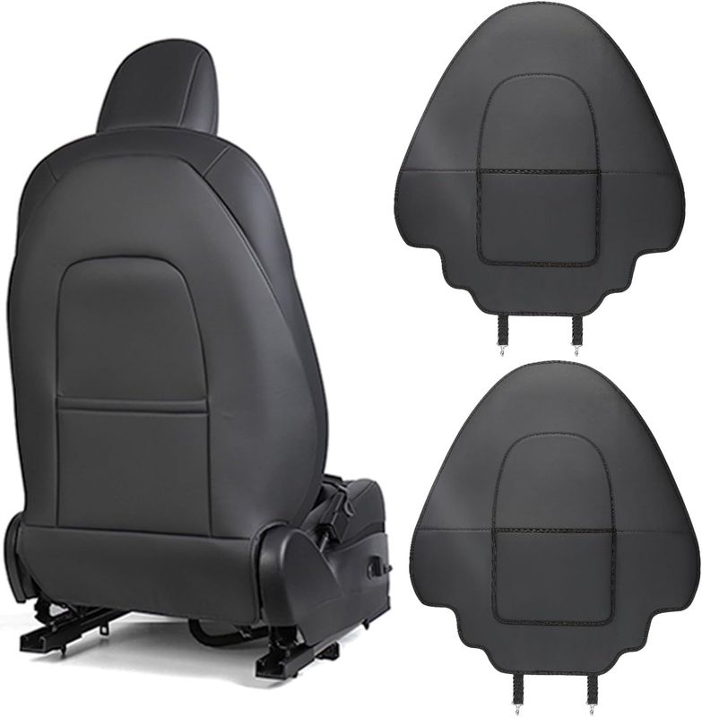 2026 Tesla Model Y Model 3/S/X Accessories, Seatback Kick Protector with Pockets