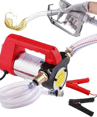 12V DC Fuel Pump Transfer Kit – Portable Oil Extractor Pump for Gas &amp; Diesel