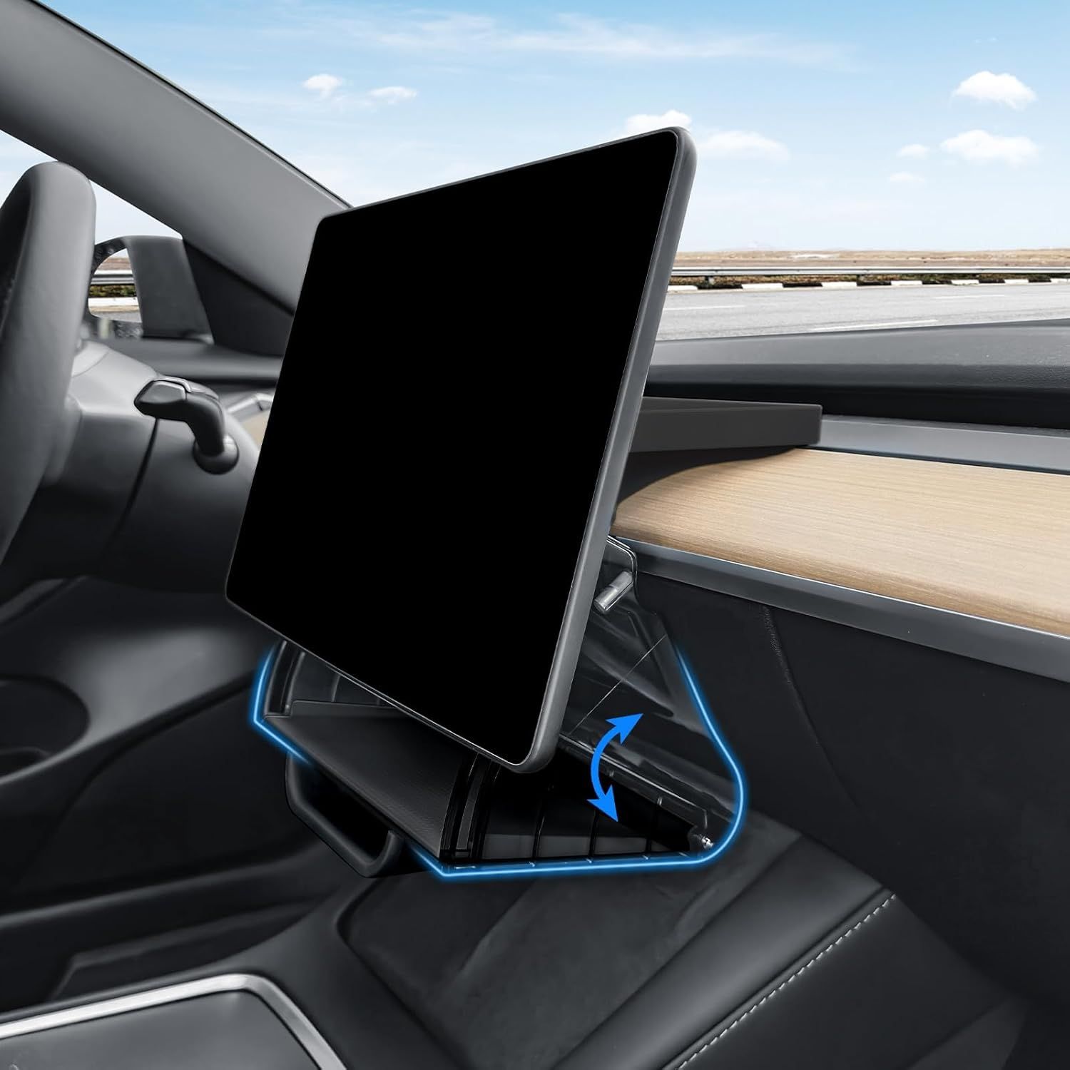 Hideable Storage Organizer for Tesla Model Y 2020-2024 / Model 3 2017-2023