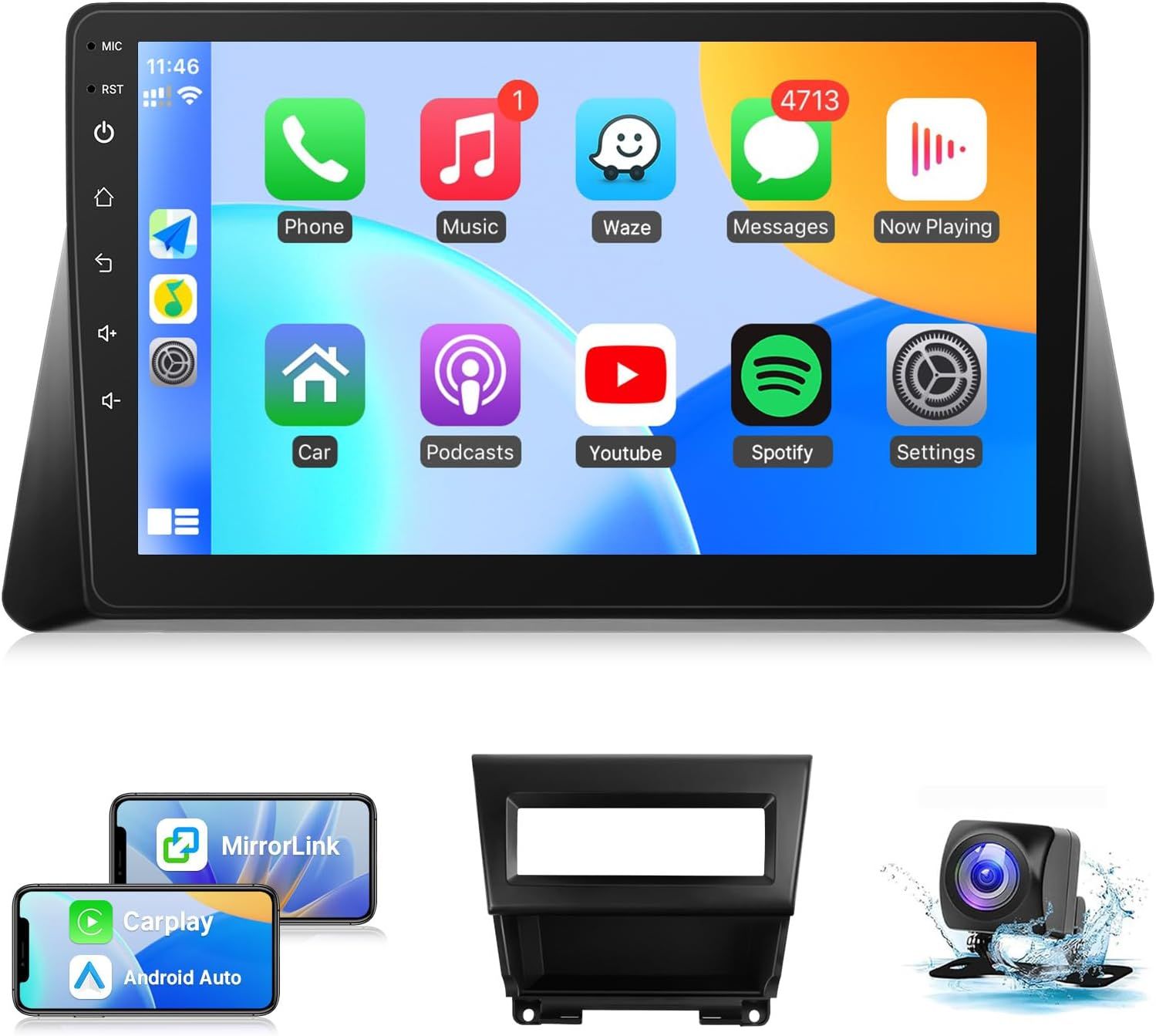 2008–2013 Honda Accord Touch Screen Radio | 10.1” Display, Bluetooth, WiFi, GPS &amp; Backup Camera