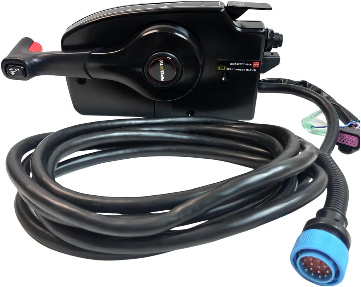 Mercury Outboard Throttle &amp; Shift Control 14-Pin Side Mount 16ft Cable Included