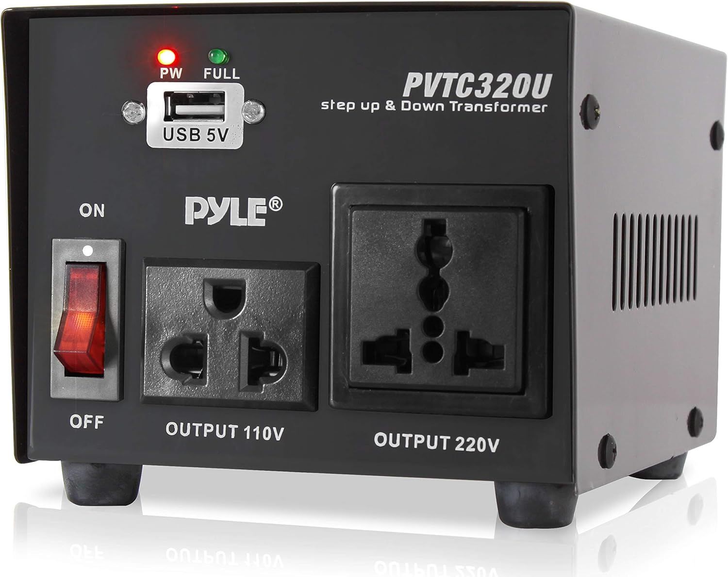 500 Watt Power Converter 110V/120V to 220V/240V Voltage Transformer with USB