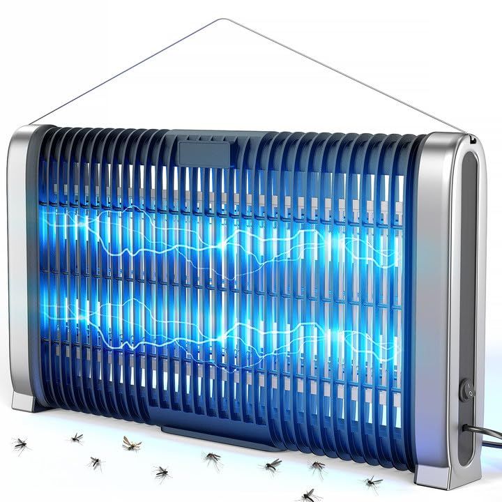 40W Electric UV Bug Zapper – Mosquito and Fly Killer Lamp for Home or Office